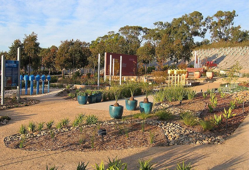 Water Saving Exhibition Garden at Royal Botanic Gardens Cranbourne
