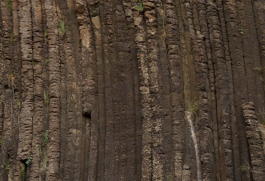 Organ Pipes National Park - Hexagonal Basalt Formations