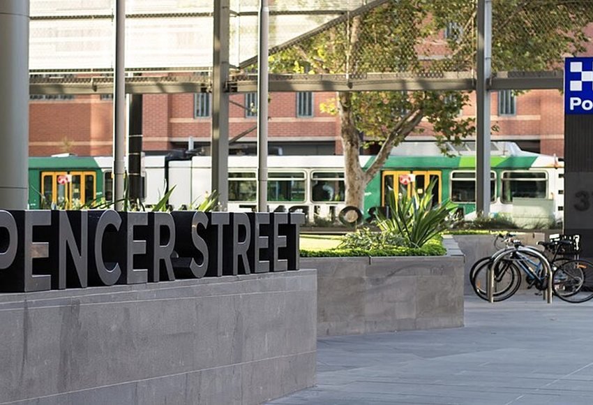The Spencer Street police complex exterior beside the current museum location
